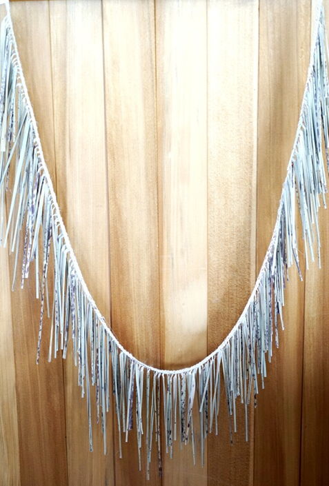 AllFlax - contemporary flax weaving: pokinikini wall hanging