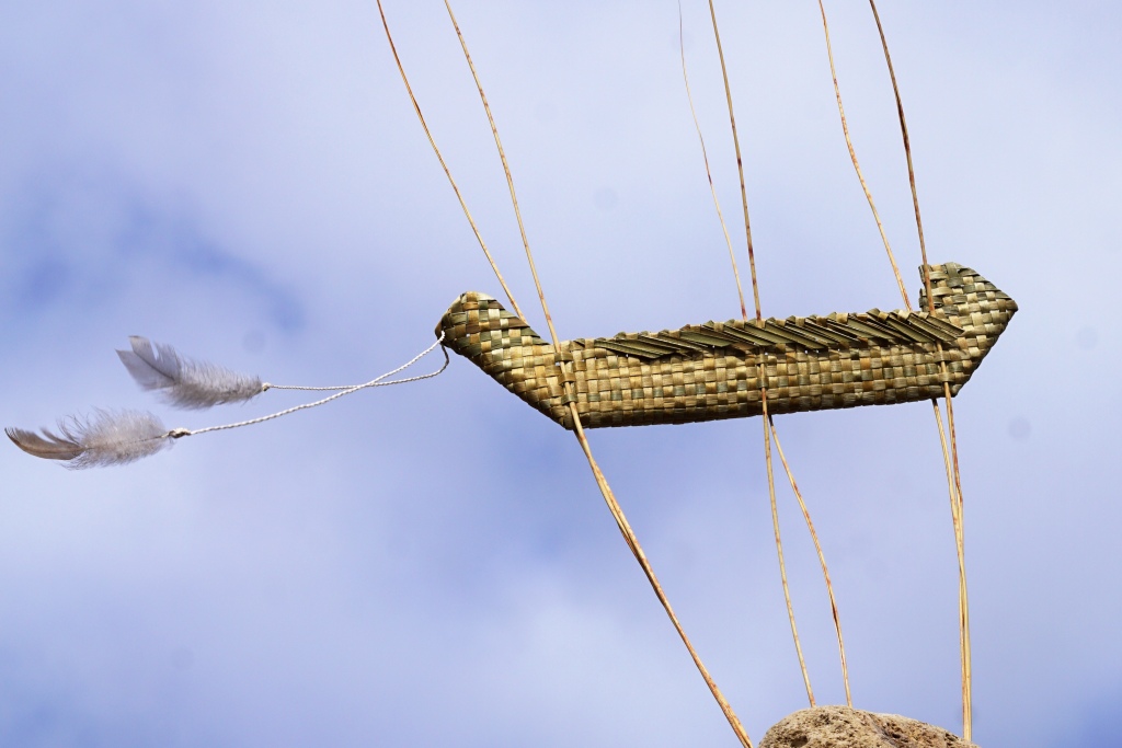 AllFlax - contemporary flax weaving: waka rere