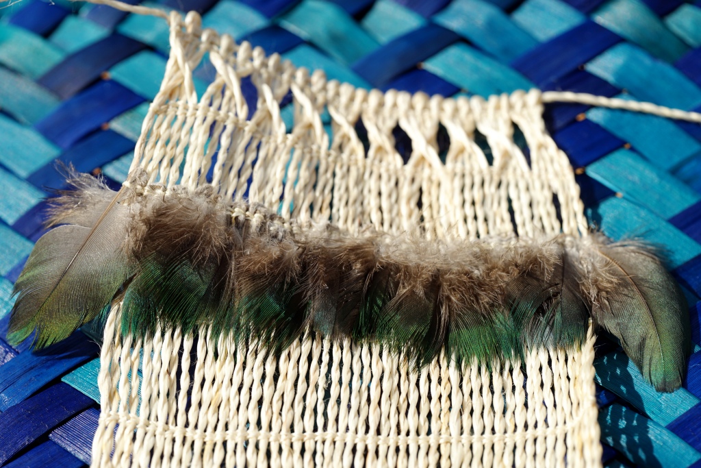 AllFlax - contemporary flax weaving: mini kahu