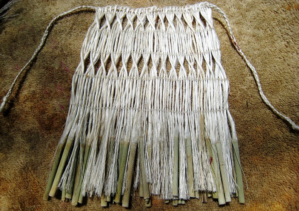 AllFlax - contemporary flax weaving: mini muka korowai