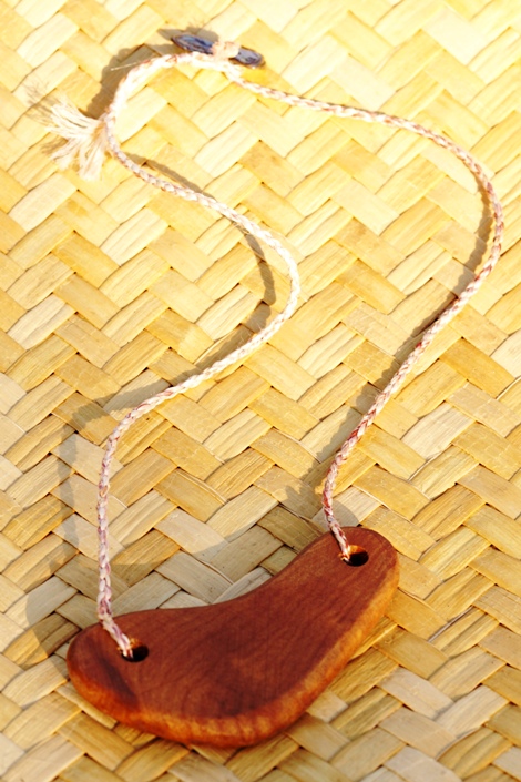 AllFlax - contemporary flax weaving: necklace